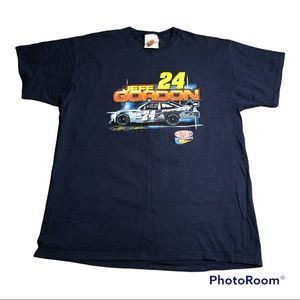 NASCAR Jeff Gordon Tee shirt blue size XL